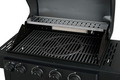 Gasolgrill 4 brännare + 1 bakre brännare 16,9 kW Grillexpert